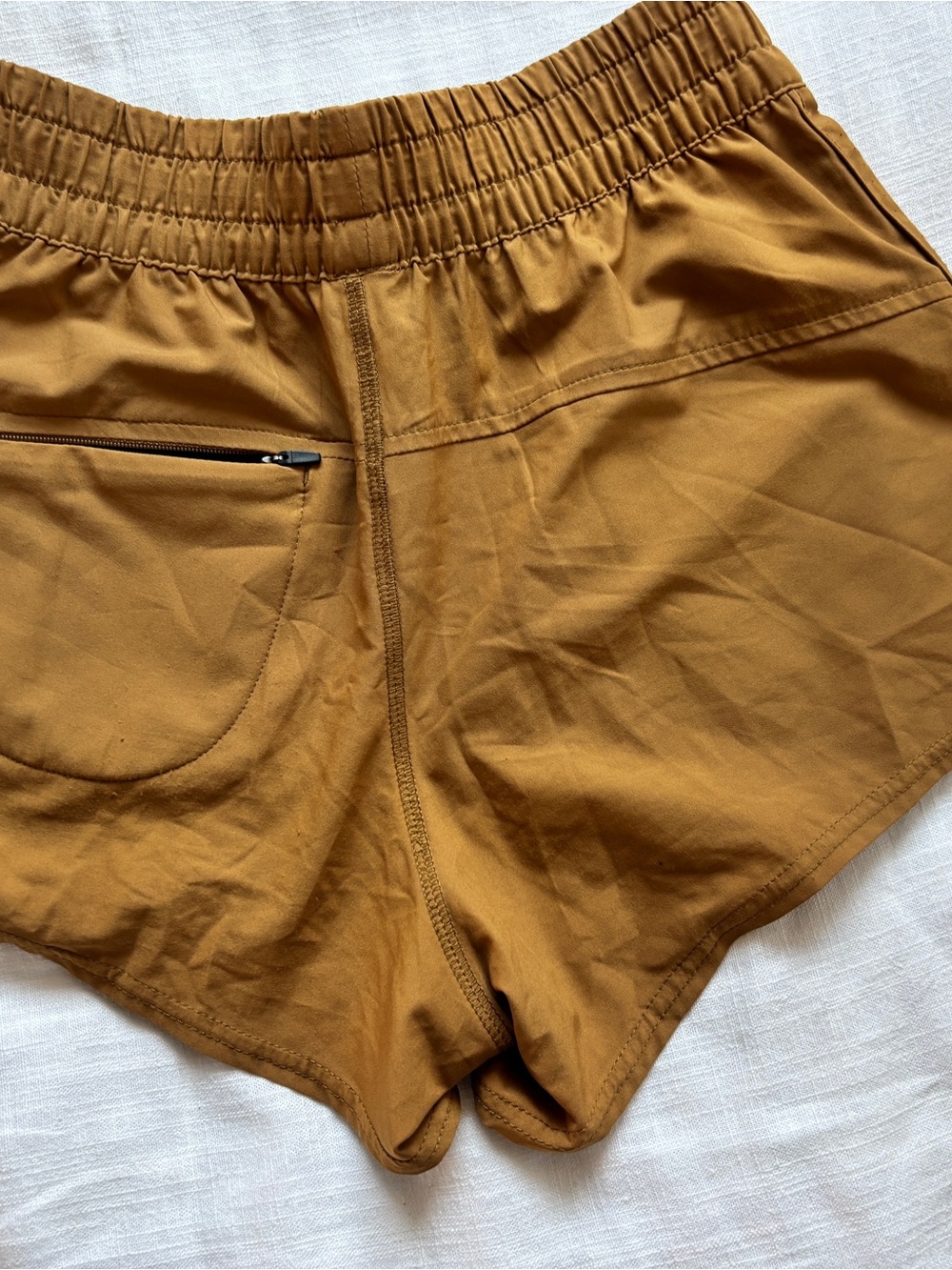 Vuori Golden Mustard Athletic Shorts - Picture 6 of 12